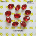 18*25mm Ellipse shape red siam color for dress fancy cut rhinestone